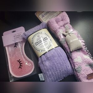 Lavender Spa Gift Set - Purple